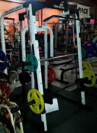 Total Sports America TSA 2000 Smith Machine Gym & Pec Fly & Lat Total Sports America TSA 2000 Smith Machine Gym & Pec Fly & Lat